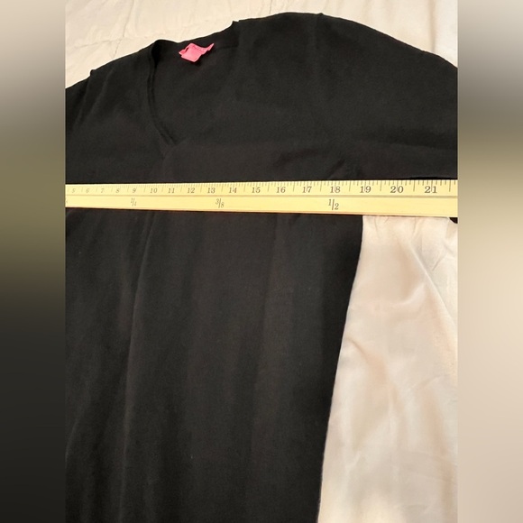 Isaac Mizrahi New York Black Long Sleeve Sweater Dress Small - Picture 6 of 8